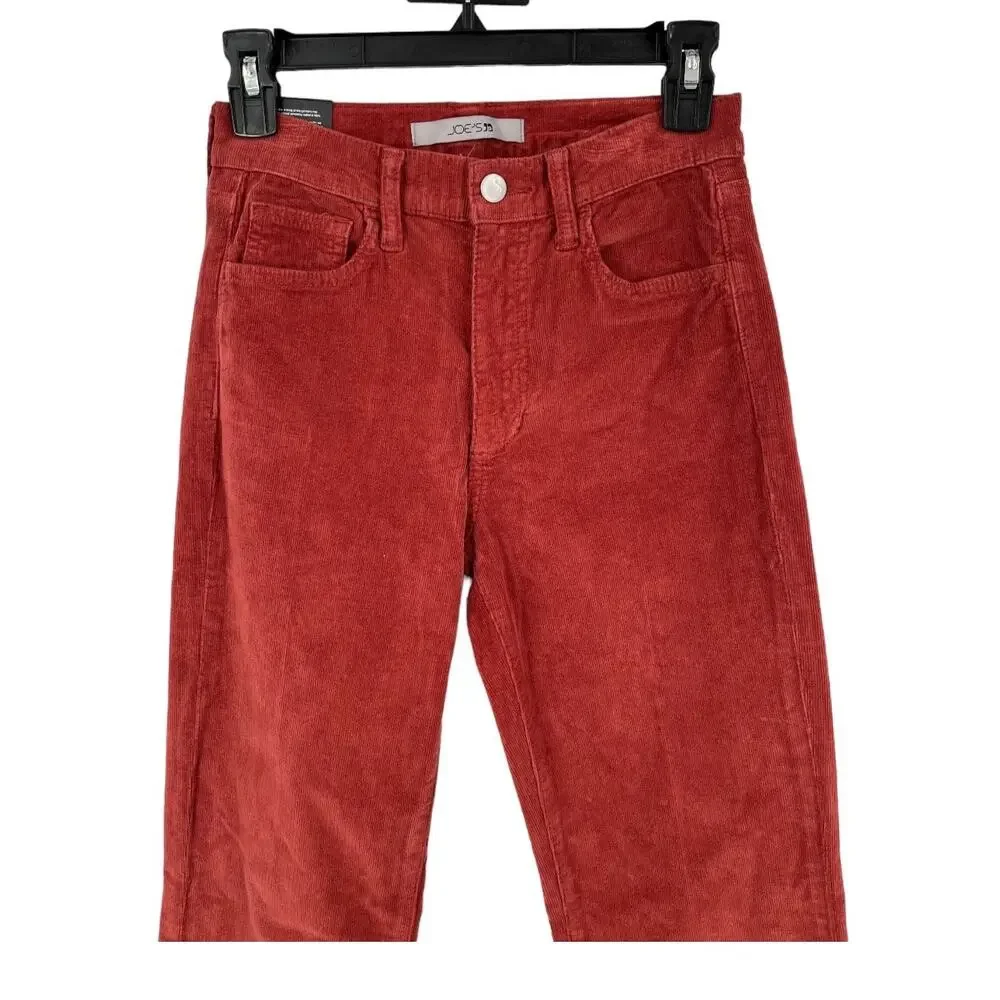 Joe's Jeans High rise flare corduroy red size 25 - Picture 3 of 7